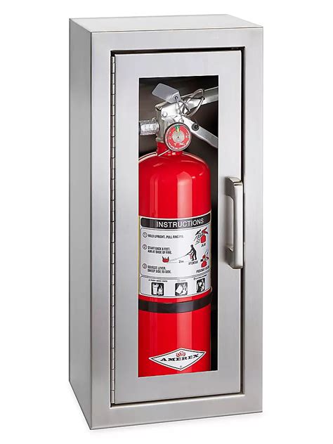 sf-3010cab steel cabinet with glass door for 10lb fire extinguisher|fire extinguisher cabinet sizes.